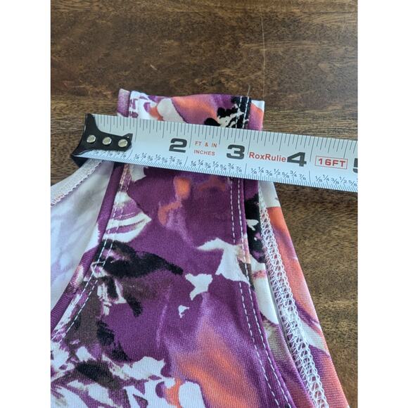 212 Collective women's camisole tank top shirt purple floral size Large - Picture 5 of 11